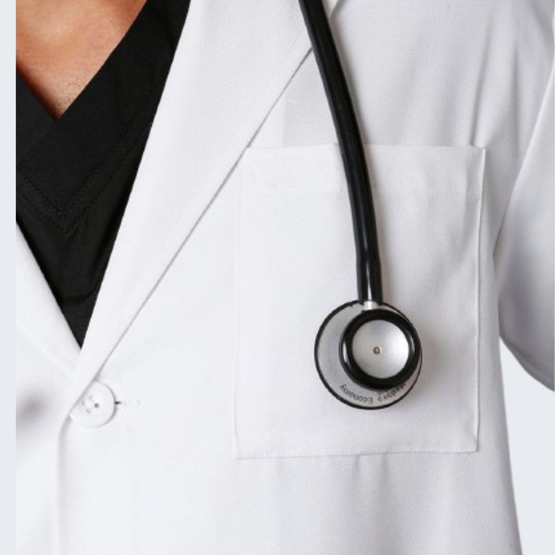 Men’s Classic Long Lab Coat