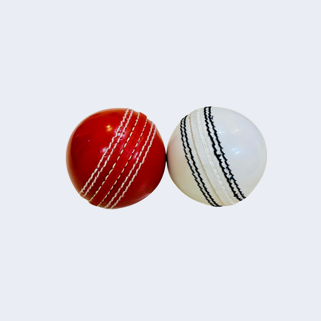 Soft Rubber Cricket Training Practicing Hard Ball Red & White