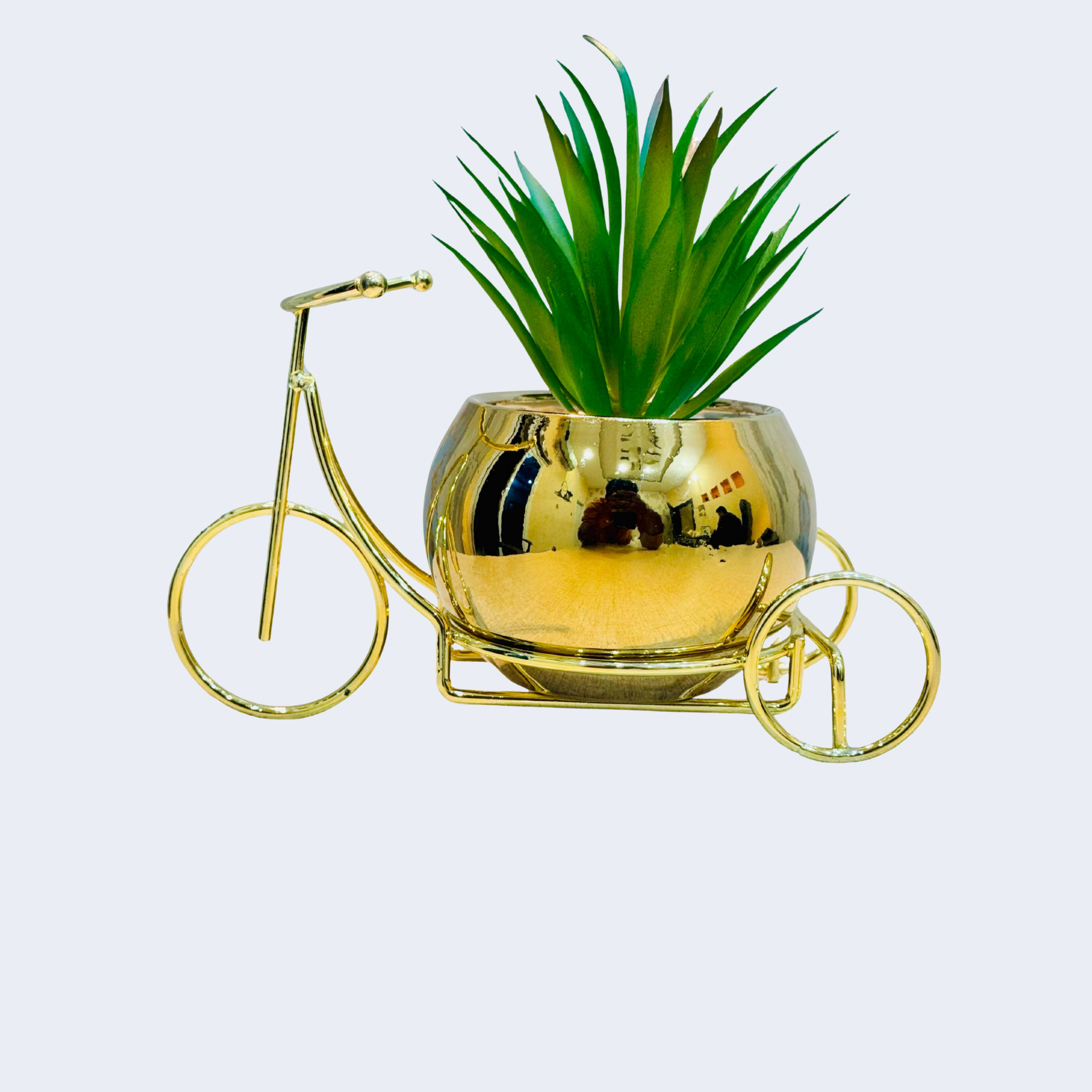 Golden Cycle With Golden Pot